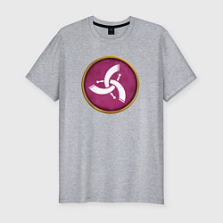 Мужская slim-футболка Бургунды Rome: Total War