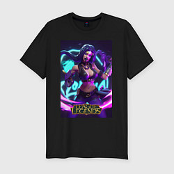 Мужская slim-футболка League Of Legends Akali Kda