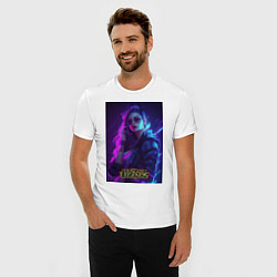 Футболка slim-fit League of Legends Kaisa Kda, цвет: белый — фото 2