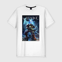 Футболка slim-fit Quake arena - Ranger, цвет: белый