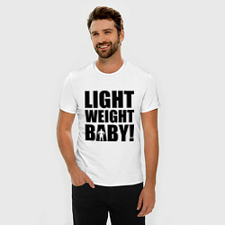 Футболка slim-fit Light weight baby, цвет: белый — фото 2