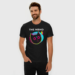 Футболка slim-fit The Neighbourhood rock star cat, цвет: черный — фото 2