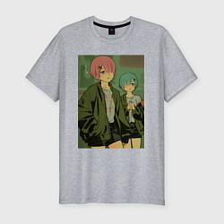 Мужская slim-футболка Рам Рем