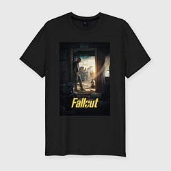 Футболка slim-fit Fallout - The Ghoul, цвет: черный