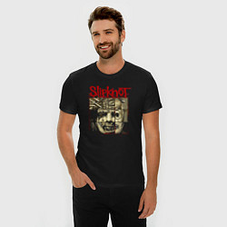 Футболка slim-fit Slipknot rock band, цвет: черный — фото 2