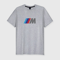 Футболка slim-fit BMW logo sport, цвет: меланж