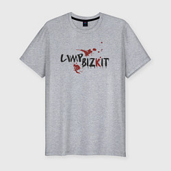 Футболка slim-fit Limp bizkit group, цвет: меланж