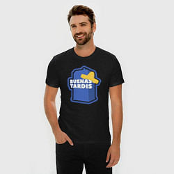 Футболка slim-fit Tardis buenas, цвет: черный — фото 2