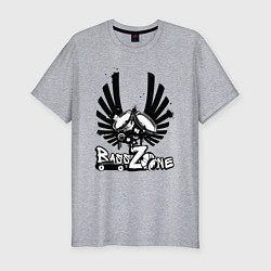 Футболка slim-fit Bass speaker wings, цвет: меланж