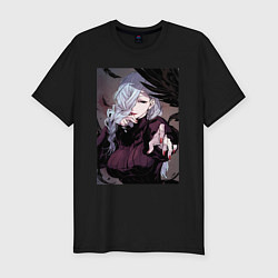 Футболка slim-fit Магическая битва Мэй Мэй маг первого класса, цвет: черный