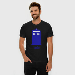 Футболка slim-fit Tardis - London, цвет: черный — фото 2