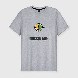 Футболка slim-fit Логотип Noize MC, цвет: меланж