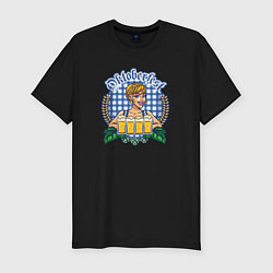Футболка slim-fit Beer оctoberfest, цвет: черный