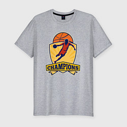 Мужская slim-футболка Champion basketball