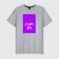 Мужская slim-футболка J-hope in the box - K-pop