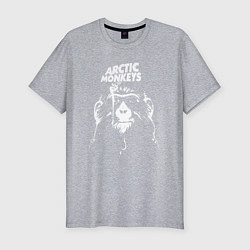 Футболка slim-fit Arctic monkeys group, цвет: меланж