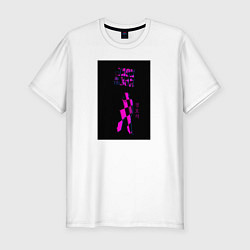Футболка slim-fit Хося Джек в коробке, цвет: белый