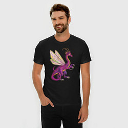 Футболка slim-fit HOMM3 Faerie Dragon, цвет: черный — фото 2