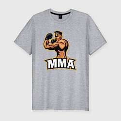 Мужская slim-футболка Fighter MMA