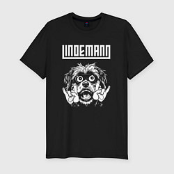 Футболка slim-fit Lindemann rock dog, цвет: черный