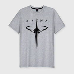 Футболка slim-fit Quake arena logo, цвет: меланж