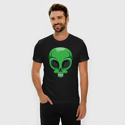 Футболка slim-fit Green skeletor, цвет: черный — фото 2