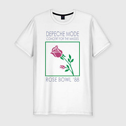 Мужская slim-футболка Depeche Mode - Rose Bowl 88