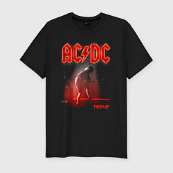 Футболка slim-fit AC DC Power up - Angus Young, цвет: черный