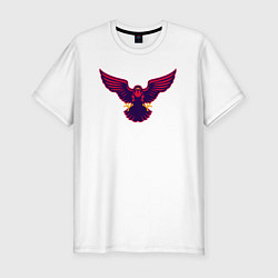 Мужская slim-футболка Hawk