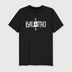 Мужская slim-футболка Balatro logotype