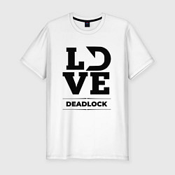 Мужская slim-футболка Deadlock love classic