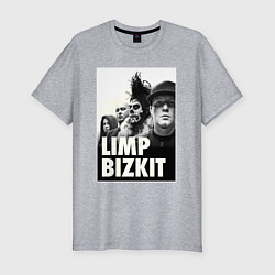 Мужская slim-футболка Limp Bizkit all