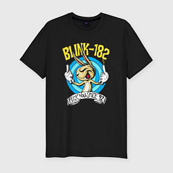 Футболка slim-fit Blink 182 fuck you since 92, цвет: черный