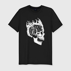 Футболка slim-fit The offsring skull, цвет: черный