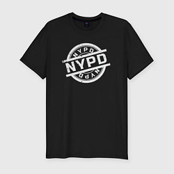 Футболка slim-fit Полиция Нью-Йорка, цвет: черный