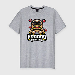 Мужская slim-футболка Игры вуду