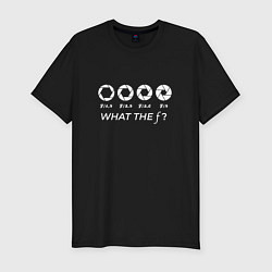 Футболка slim-fit Какая диафрагма, цвет: черный