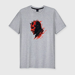 Футболка slim-fit Darth Maul - Star Wars, цвет: меланж