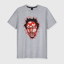 Футболка slim-fit Wu-Tang RZA, цвет: меланж