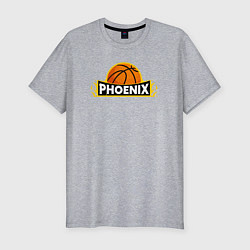 Мужская slim-футболка Phoenix NBA