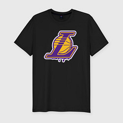 Мужская slim-футболка Lakers team