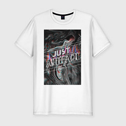 Мужская slim-футболка Just Artefact