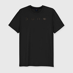 Футболка slim-fit Dune logo, цвет: черный