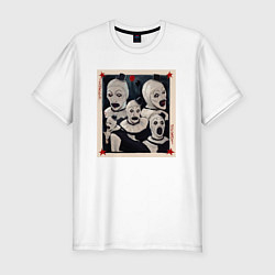 Мужская slim-футболка Арт джокер