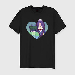 Мужская slim-футболка Xiaomao and Jinshi - The Apothecary Diaries