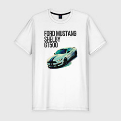 Мужская slim-футболка Ford gt500