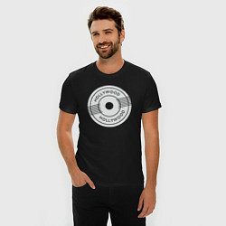 Футболка slim-fit USA Hollywood, цвет: черный — фото 2