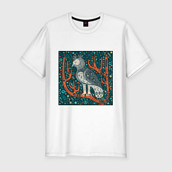 Мужская slim-футболка Гарпия