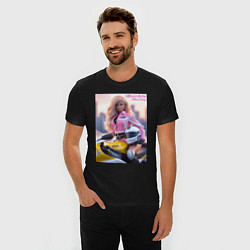 Футболка slim-fit Barbie racing - Kawasaki Ninja, цвет: черный — фото 2