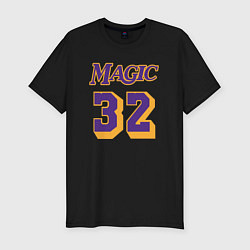 Футболка slim-fit Magic 32, цвет: черный